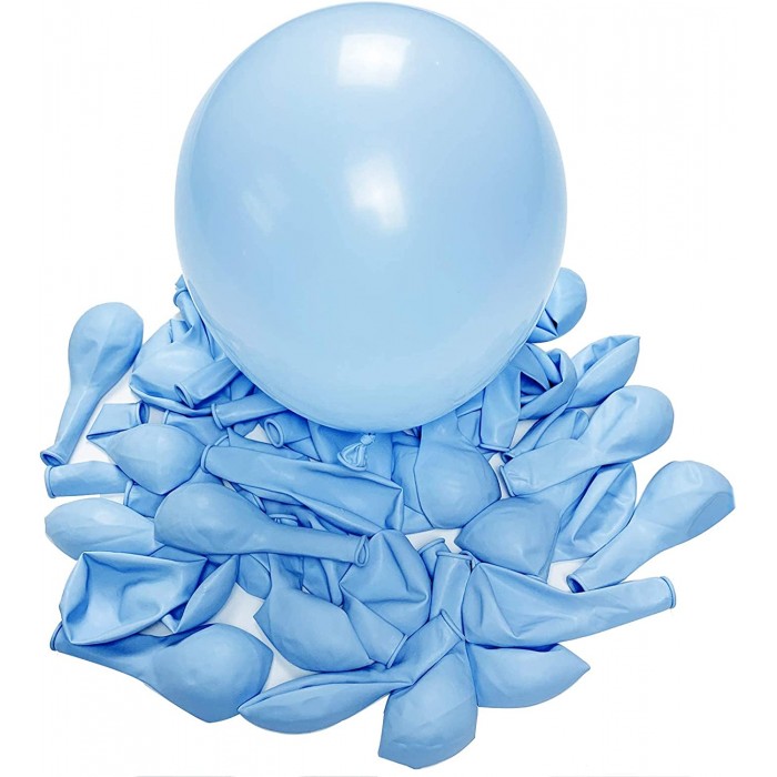 Melsvų balionų pakuotė (100vnt, 30cm)