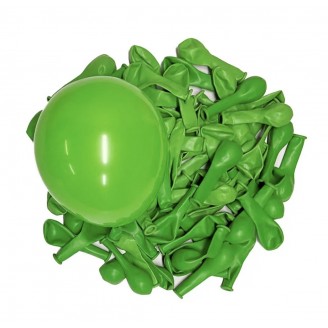 Maži balionai, salotiniai (20vnt, 13cm)