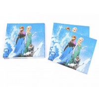 Servetėlės Frozen Ledo šalis (20vnt) Servetėlės Frozen Ledo šalis (20vnt)