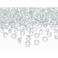 Konfeti "Deimantai" dekorui (12mm 100vnt) Konfeti "Deimantai" dekorui (12mm 100vnt)