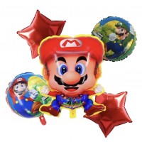Balionų rinkinys "Super Mario" (5vnt)