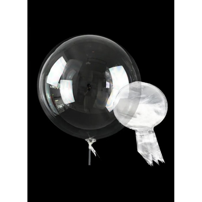 Balionas Bubble, skaidrus (92cm)