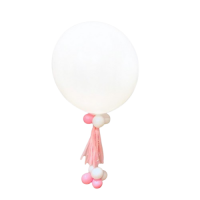 Helio balionas, baltas (48cm) Helio balionas, baltas (48cm)