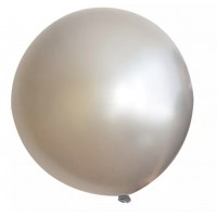 Dideli balionai, sidabriniai (3vnt,48cm)