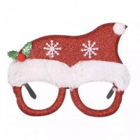 Dekoratyviai Kalėdiai akiniai “Kalėdų senelis” 