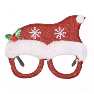 Dekoratyviai Kalėdiai akiniai “Kalėdų senelis” 