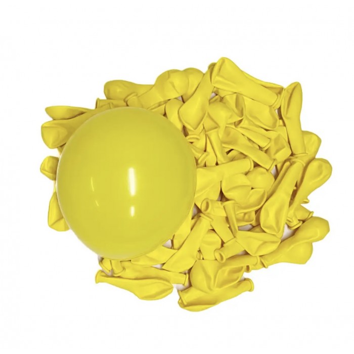 Maži balionai geltoni (20vnt,13cm) Maži balionai geltoni (20vnt,13cm)