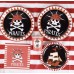 Lėkštutės mažesnės “Piratai” (18cm) Lėkštutės mažesnės “Piratai” (18cm)