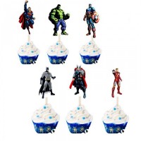 Smeigtukai super herojai Avengers (6vnt) Smeigtukai super herojai Avengers (6vnt)