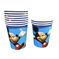 Puodeliai mėlyni “ Mickey Mouse” (10vnt) Puodeliai mėlyni “ Mickey Mouse” (10vnt)