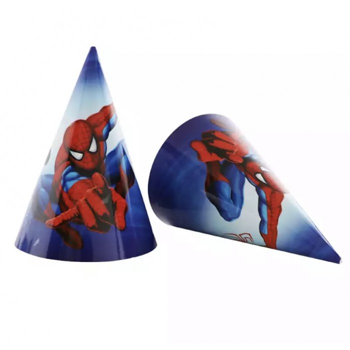 Kepurėlės Spider Man (6vnt)