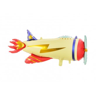 Forminis balionas "Raketa,lėktuvas" (91*39cm)