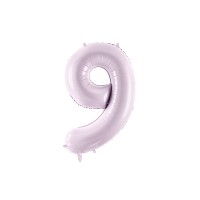 Folinis balionas-skaičius 9 šviesiai violetinis (86cm) Folinis balionas-skaičius 9 šviesiai violetinis (86cm)