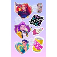 K-POP Hunters lipdukai  (7vnt, 4cm) 
