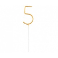 Bengališka ugnelė "Skaičius 5" (1 vnt) Bengališka ugnelė "Skaičius 5" (1 vnt)
