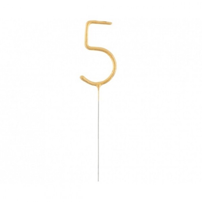 Bengališka ugnelė "Skaičius 5" (1 vnt) Bengališka ugnelė "Skaičius 5" (1 vnt)