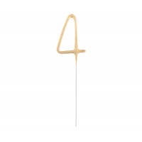 Bengališka ugnelė "Skaičius 4" (1 vnt) Bengališka ugnelė "Skaičius 4" (1 vnt)