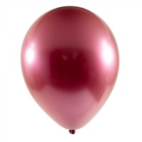 Chrominiai maži balionai, bordo (20vnt, 13cm) Chrominiai maži balionai, bordo (20vnt, 13cm)