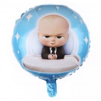 Apvalus balionas "Baby boss" (45cm) Apvalus balionas "Baby boss" (45cm)