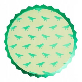 Lėkštutės “Dinozaurai” (8vnt, 23cm)