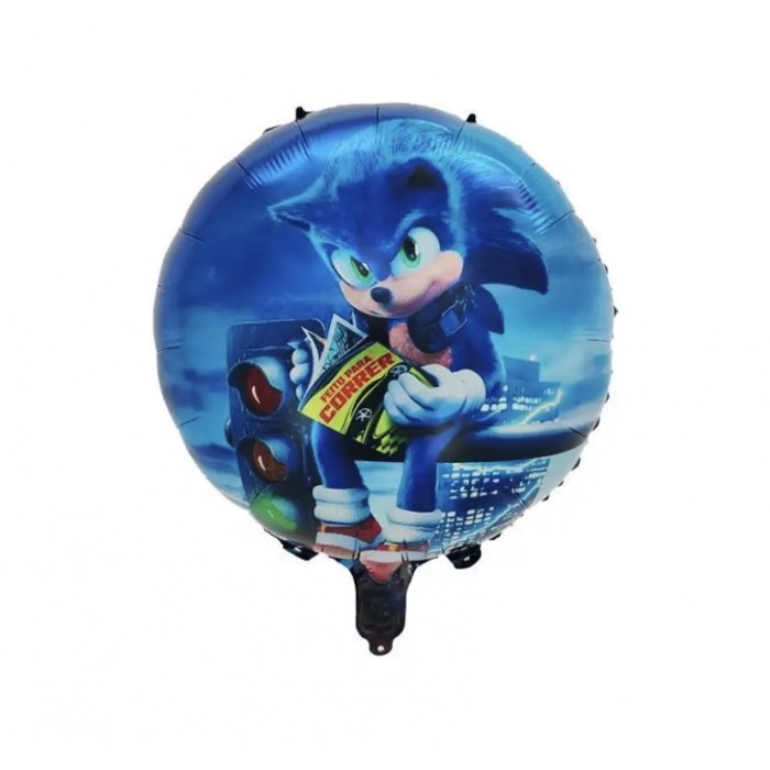 Folinis balionas “Ežiukas Sonic” (1vnt, 46cm)