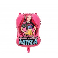 Folinis balionas "Mira, rožinis"(55cm) Folinis balionas "Mira, rožinis"(55cm)