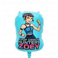 Folinis balionas "K- pop" ,Zoey, melsvas (55cm) Folinis balionas "K- pop" ,Zoey, melsvas (55cm)