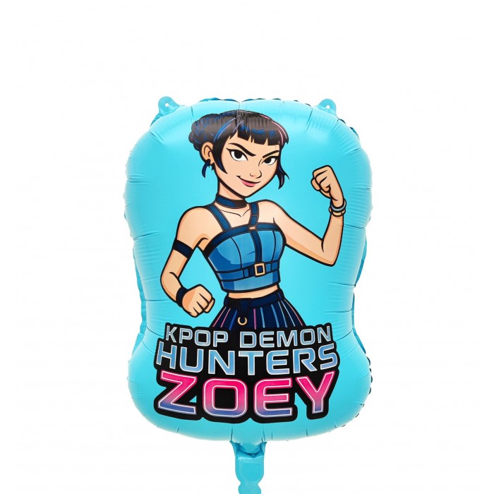 Folinis balionas "K- pop" ,Zoey, melsvas (55cm) Folinis balionas "K- pop" ,Zoey, melsvas (55cm)