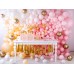Balionai, persikiniai, light peach (20vnt. 12cm)