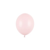 Balionai, šviesiai rožiniai, pale pink (20vnt, 13cm)
