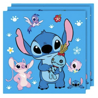 Servetėlės "Stitch" (20vnt)