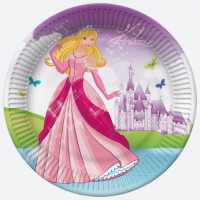 Lėkštutės "Princesė" (18cm 8vnt) Lėkštutės "Princesė" (18cm 8vnt)