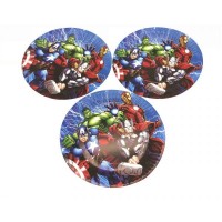 Lėkštutės Avengers-keršytojai (10vnt, 18cm) Lėkštutės Avengers-keršytojai (10vnt, 18cm)