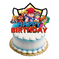 Torto smeigtukas "Brawl Stars Happy birthday" (1vnt)