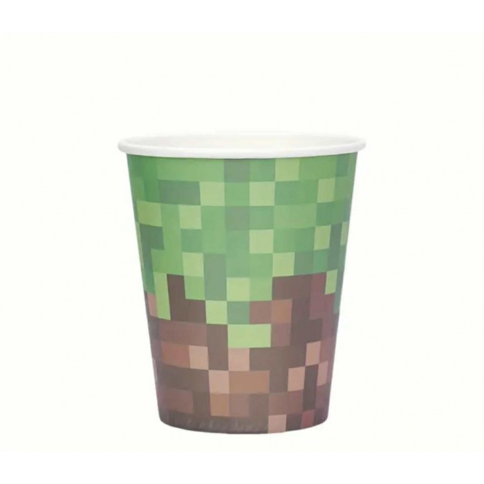 Puodeliai Minecraft (10vnt) Puodeliai Minecraft (10vnt)