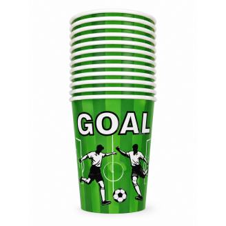 Puodeliai "Goal" (12vnt)