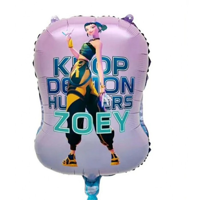 Folinis balionas "K- pop" Demon hunters " ,Zoey,(56cm) Folinis balionas "K- pop" Demon hunters " ,Zoey,(56cm)