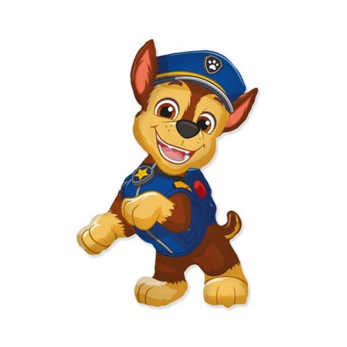 Folinis balionas "Paw Patrol: Chase" (61cm) Folinis balionas "Paw Patrol: Chase" (61cm)