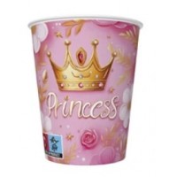 Puodeliai "Rožinė princesė" (8vnt)
