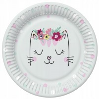 Lėkštutės “Katinėlis" (8vnt, 23cm) Lėkštutės “Katinėlis" (8vnt, 23cm)