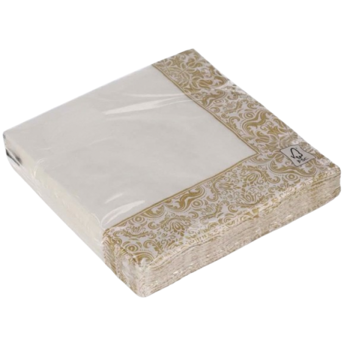 Servetėlės "Elegantiški raštai" (20vnt, 25x25cm) Servetėlės "Elegantiški raštai" (20vnt, 25x25cm)