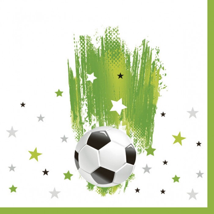 Servetėlės "Futbolas" (20vnt) Servetėlės "Futbolas" (20vnt)