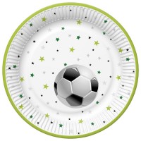 Lėkštutės "Futbolas" (8vnt, 18cm) Lėkštutės "Futbolas" (8vnt, 18cm)