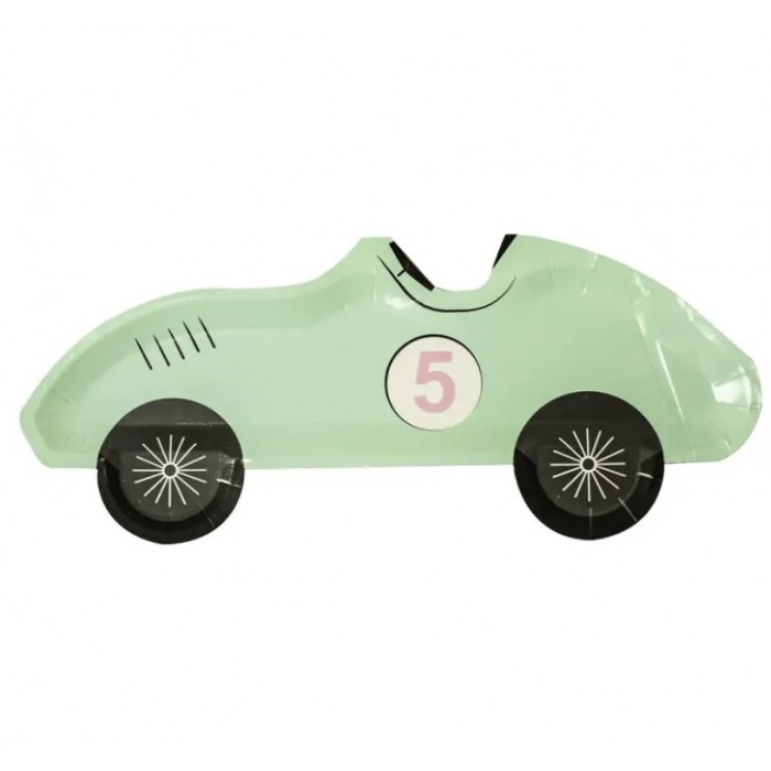 Lėkštutės "Senovinis automobilis, žalsvas" (10vnt, 28*11cm) Lėkštutės "Senovinis automobilis, žalsvas" (10vnt, 28*11cm)