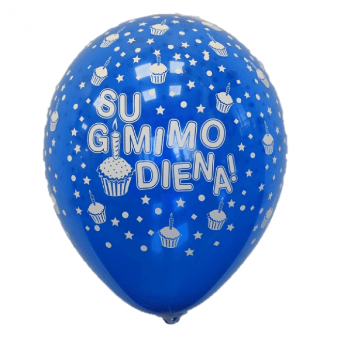 Balionų rinkinys “Su gimimo diena” (5vnt) Balionų rinkinys “Su gimimo diena” (5vnt)