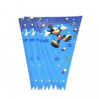 Mėlyna girlianda "Mickey Mouse" (10vnt)