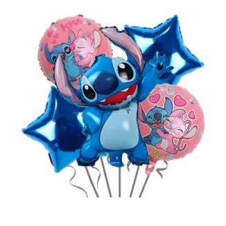Balionų rinkinys "Lilo & Stich" (5vnt)