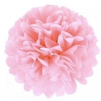 Dekoracija burbulas šviesiai rožinės spalvos (35cm)