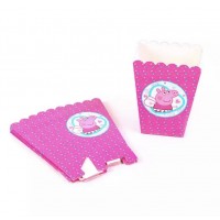 Spragėsių dėžutės "Peppa Pig" (6vnt) Spragėsių dėžutės "Peppa Pig" (6vnt)