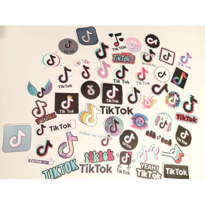 Tik Tok lipdukai (10vnt) Tik Tok lipdukai (10vnt)
